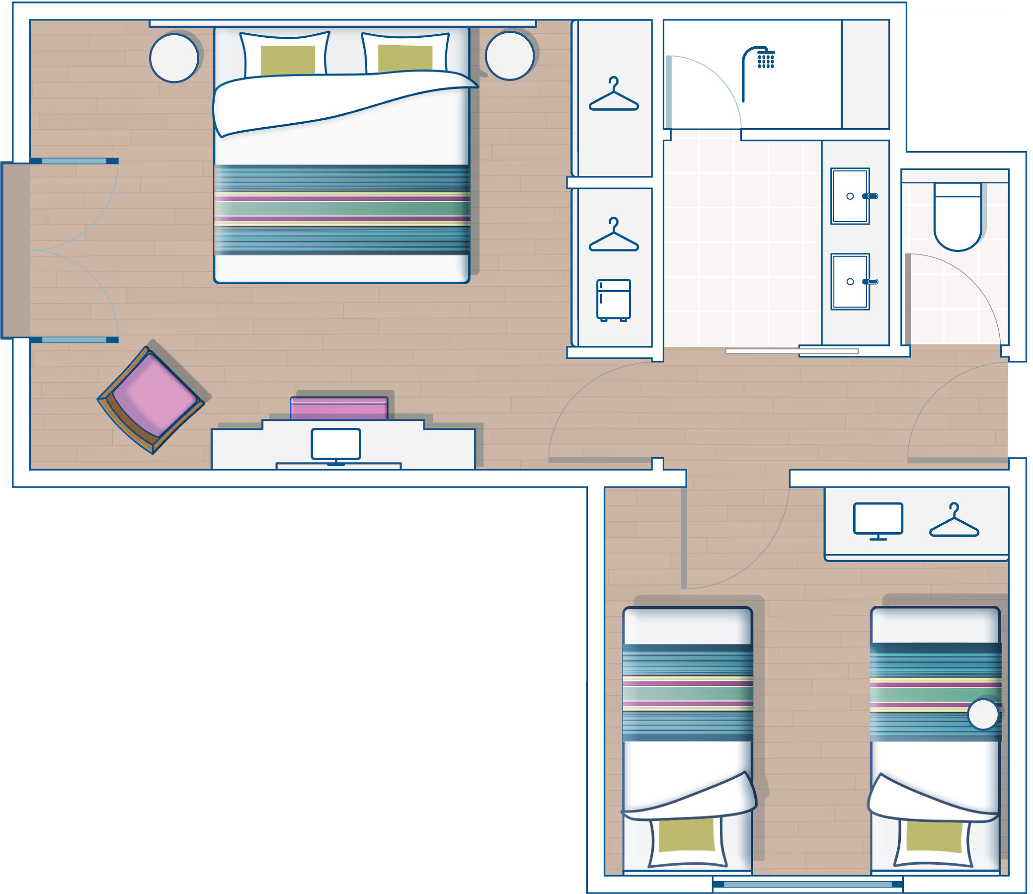 Quarto Superior Familiar