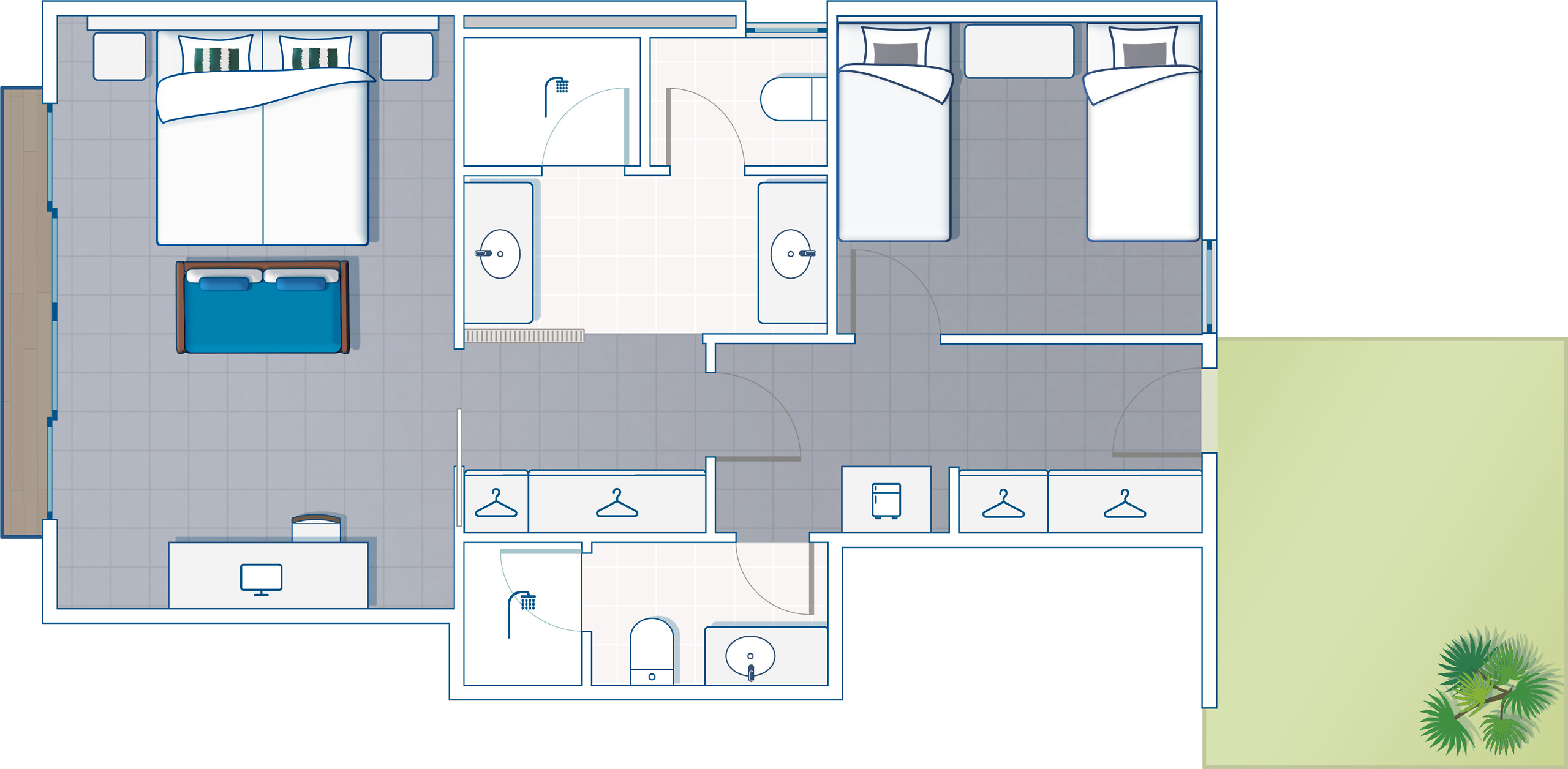 Quarto Superior Familiar - Novo