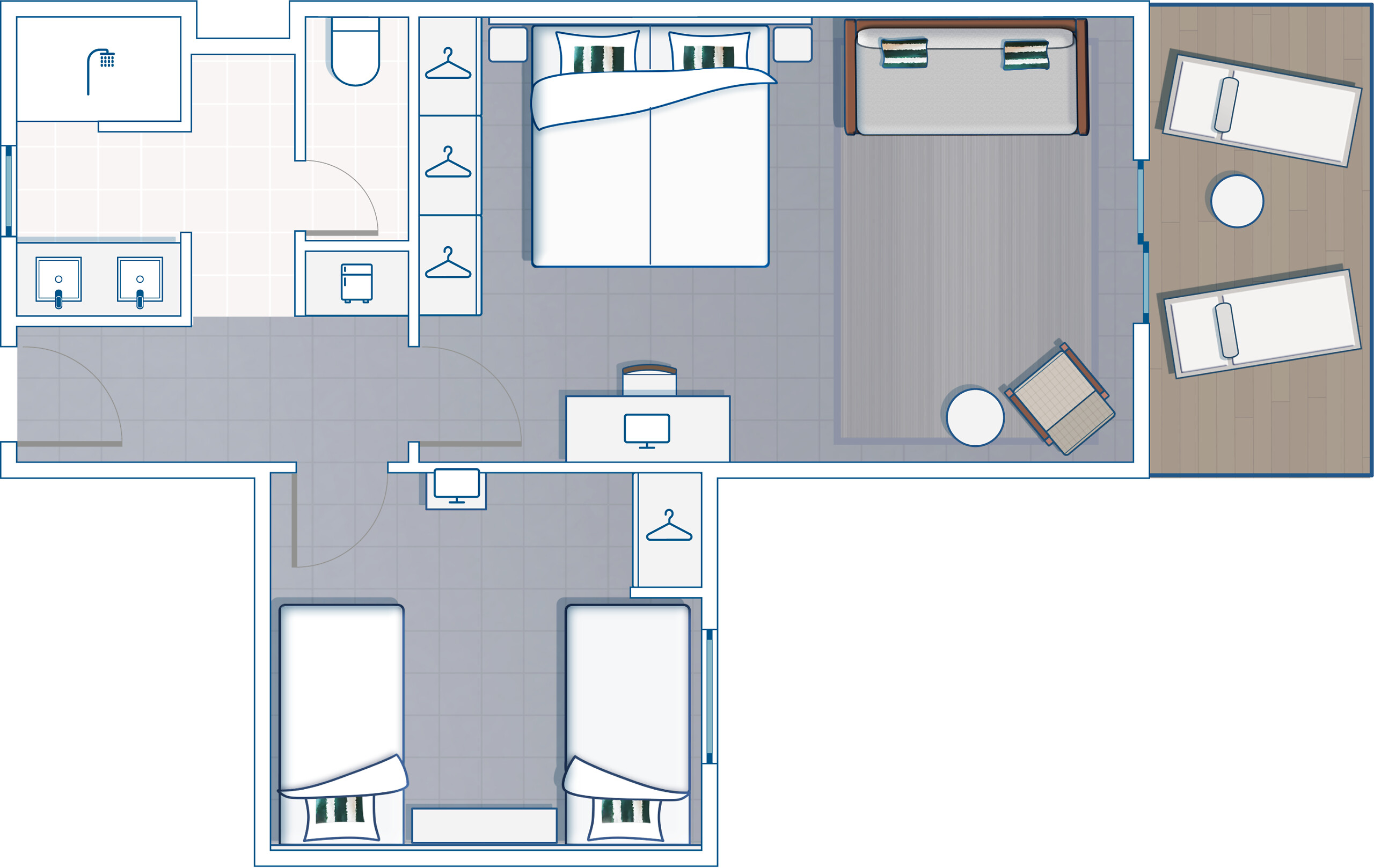 Quarto Deluxe Familiar