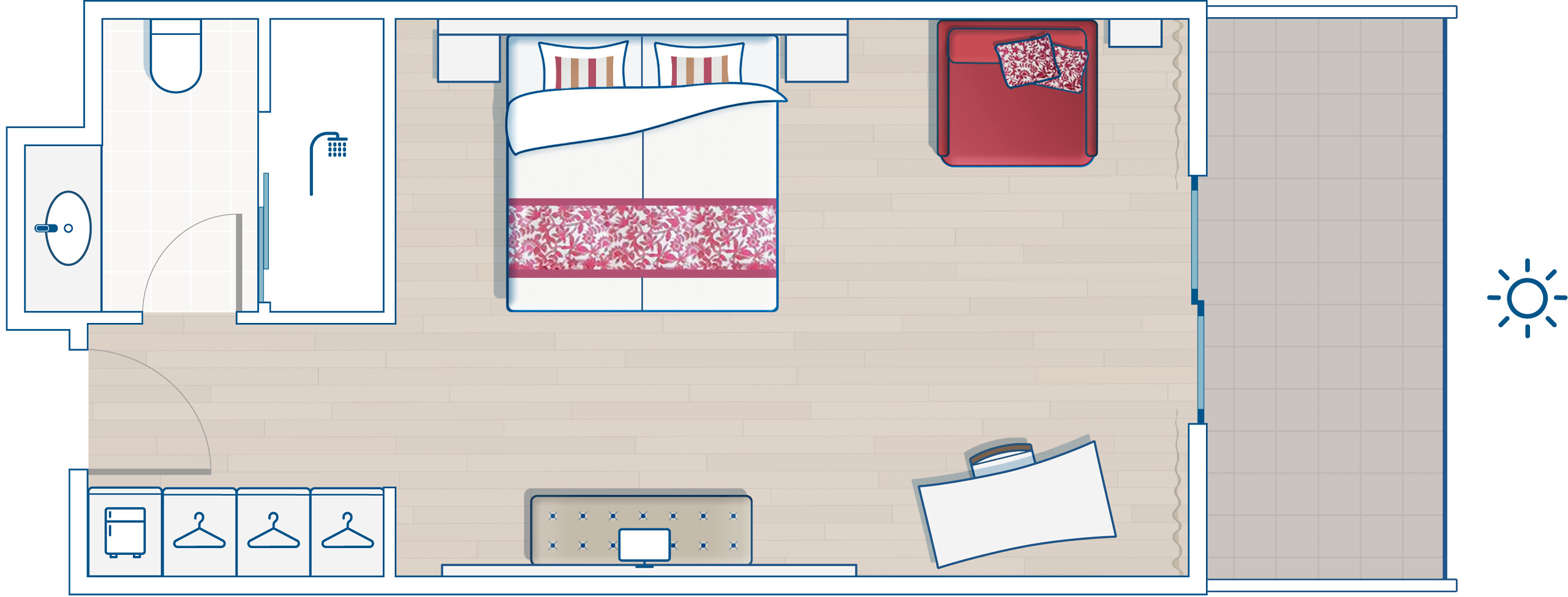 Quarto Deluxe - Lado Lago