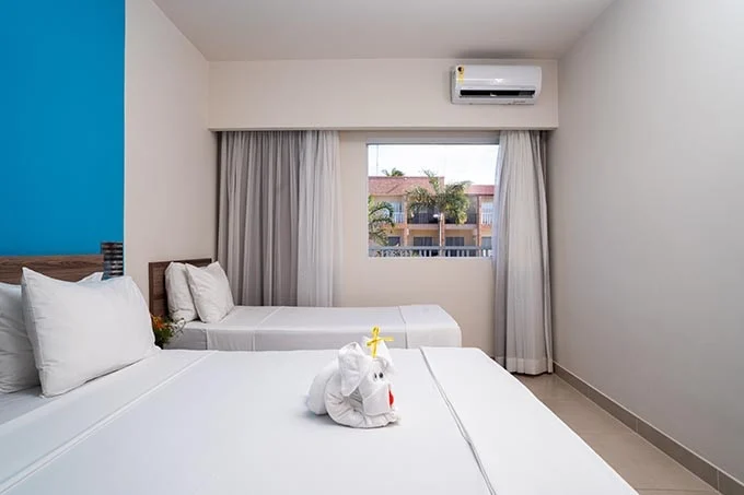 Suite Garden Vista Piscina ou Jardim