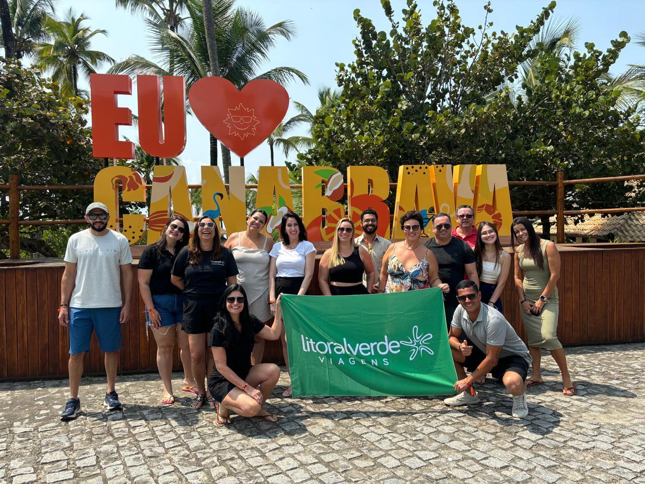 LITORAL VERDE VIAGENS LEVA AGENTES PARA FAMTOUR NO SUL DA BAHIA