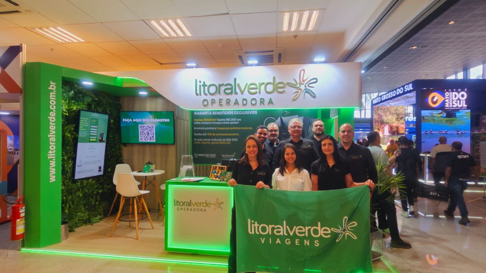 LITORAL VERDE IMPULSIONA PARCERIAS NA ABAV EXPO 2024