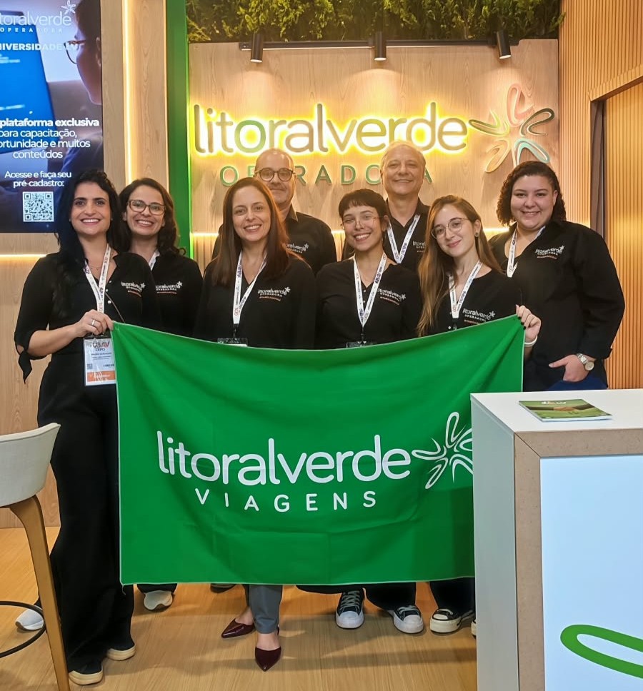 LITORAL VERDE FORTALECE PARCERIAS E VALORIZA AGENTES DE VIAGENS NA ABAV EXPO 2026